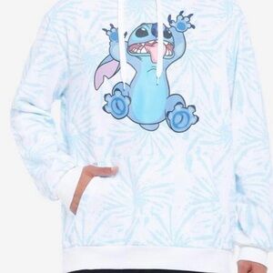 Disney Blue and White Character Crewneck Sweater